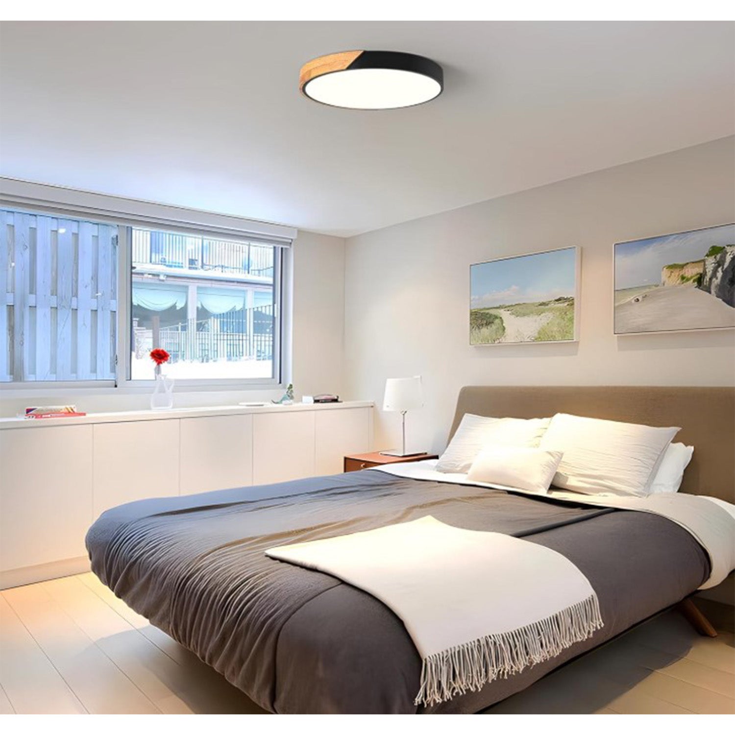 Bath Plus TB+ Modern Minimalist Round Led Ceiling Light