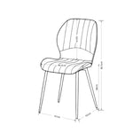 Indoor & Outdoor Living Kayci Round Oak Dining Table With 4 Jaydn Chairs