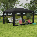 Party Tent Waterproof Garden Gazebo Canopy Cover Shade | Dark Grey