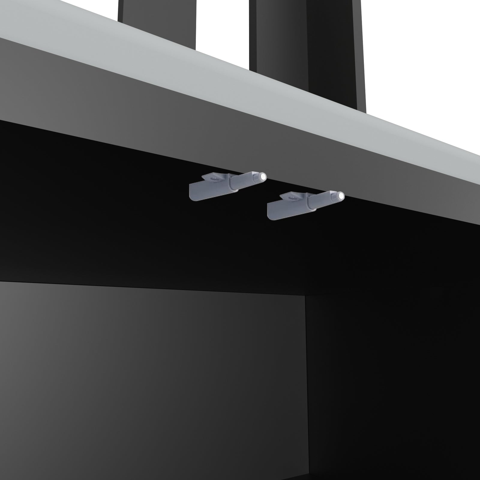 Coat Rack Stand With Shoe Storage Bench 2 Tier Clothes Hat Hanger 8 Hooks | Black