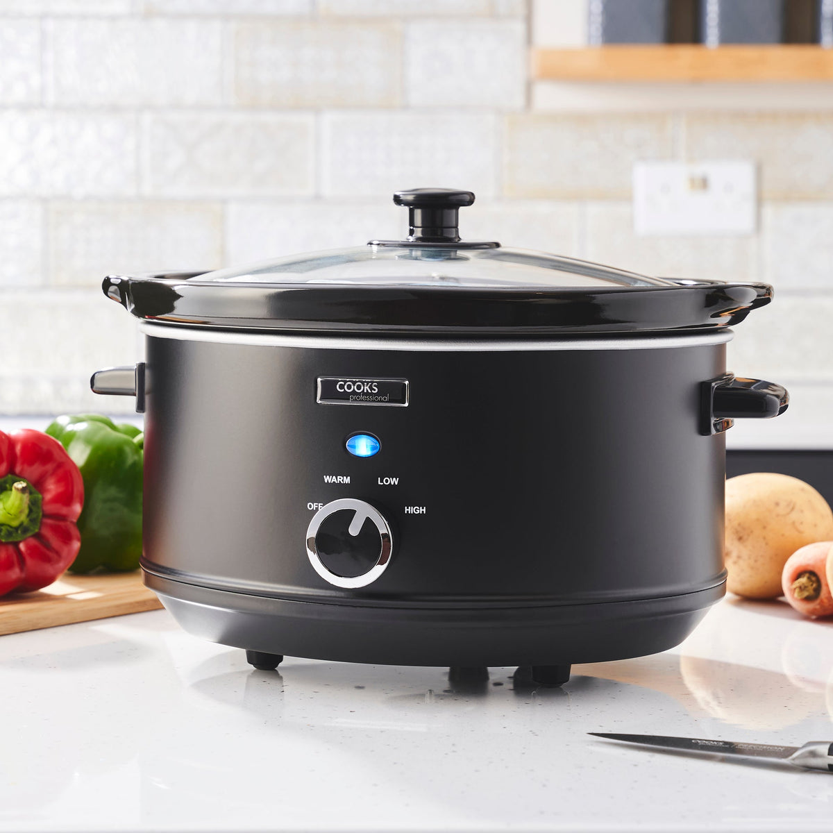 Cooks Professional Slow Cooker - Analogue Control