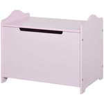 40x60cm Kids Storage Box Toy Organiser For Child 3 Yrs+ Bedroom | Pink