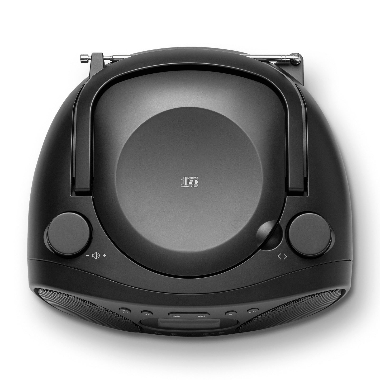 Radio Zoombox Fm Cd / Fm / Am Stereo Boombox | Black
