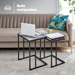 Kavic Glass Nested Tables