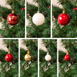 100 Christmas Baubles - Gold & Silver
