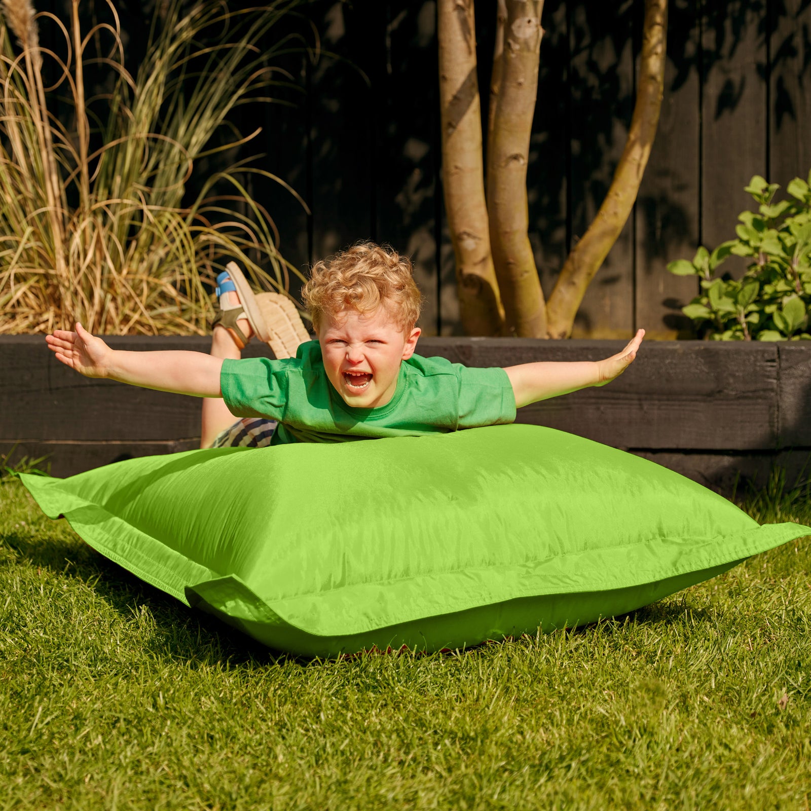 Kids Bag Indoor Outdoor Bean Bag | Lime