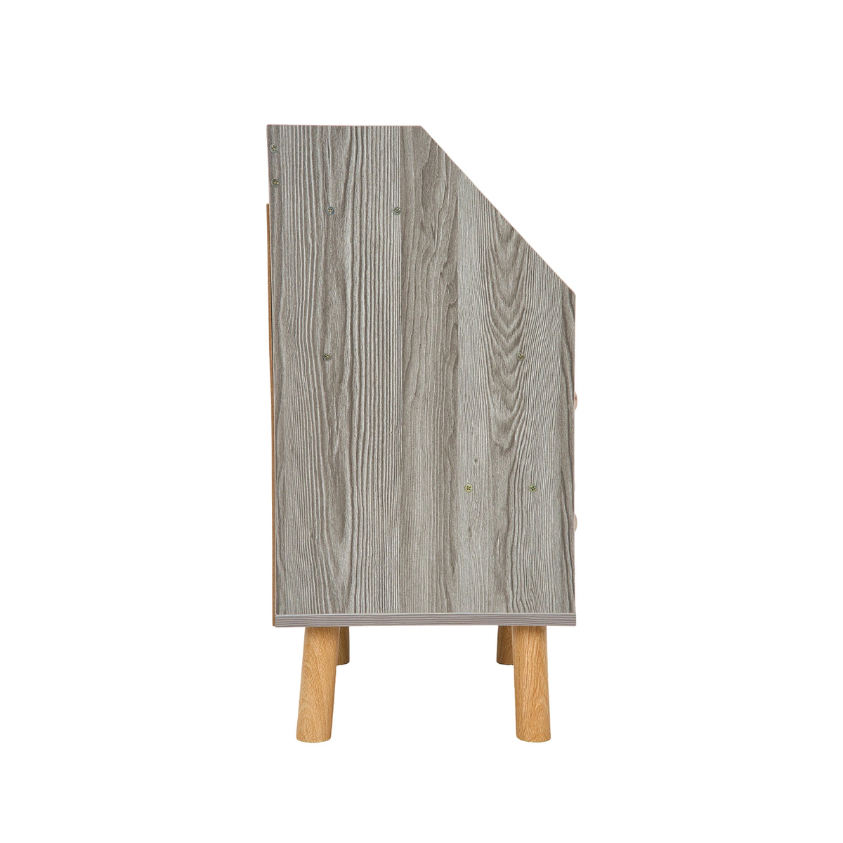 Breeins Modern Dual-drawer Bedside Table Nightstand