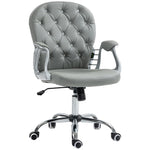 Pu Diamante Padded Office Chair