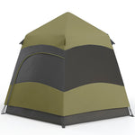 Outsunny Double Layer Dome Tent, 4 Man Hexagon