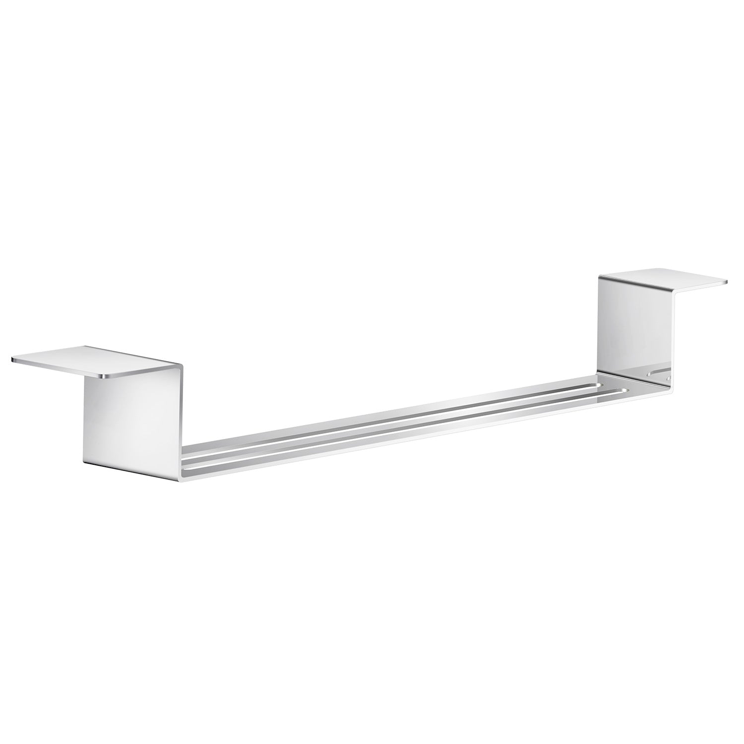 Chromed Stainless Steel Storage Shelf For Bathroom Grab Bar | Chromed Stainless Steel