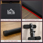 Foldable Sit Up Bench - Adjustable Core Workout | Black