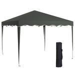 3x3(m) Pop Up Gazebo Marquee Tent For Garden W/ Carry Bag