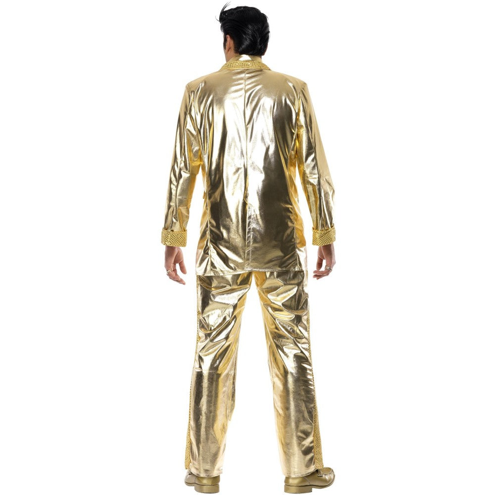 Elvis Costume, Gold | Large