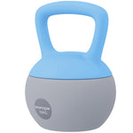 Kettlebell W/ Soft Body, Non-slip Handle | 10kg | Light Blue