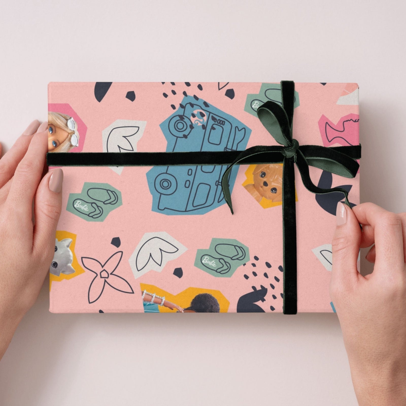 2 Sheets & 2 Tags Birthday Wrapping Paper