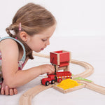 Sand Tower for Wooden Train Sets