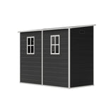 Breeins 8 X 4ft Garden Outdoor Tool Storage Shed With Pent Roof