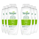 Kind To Skin Refreshing Shower Gel With Gentle Formulation 675ml, 6 Pack | Set-of-6