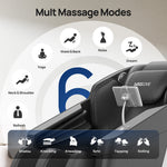 Zero Gravity Heated Full Body Massage Chair With Touch Screen Recliner With Back Heat, Foot Roller, Air Compression & Shiatsu For Home And Office