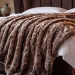 Honeyveld Luxe Faux Fur Throw | 150cm x 200cm | Multi