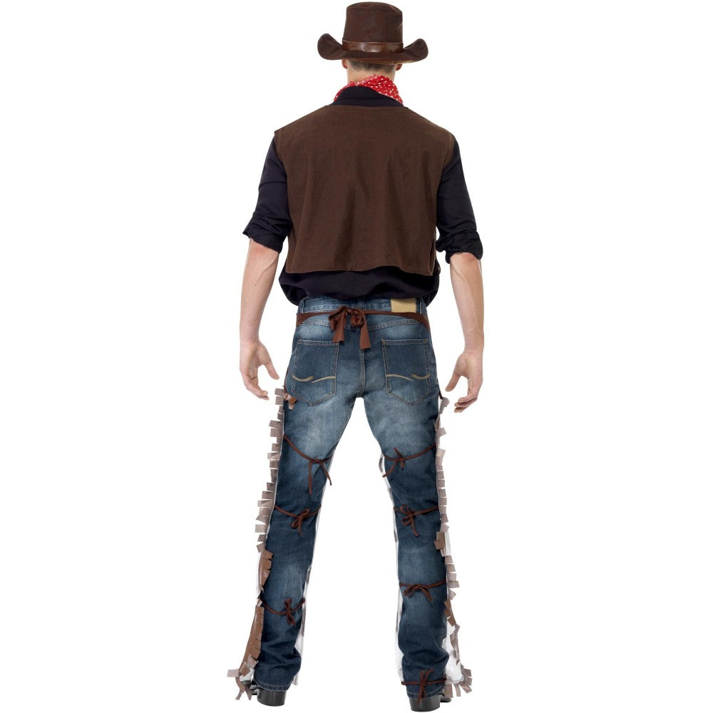Cowboy Costume, Brown | Medium