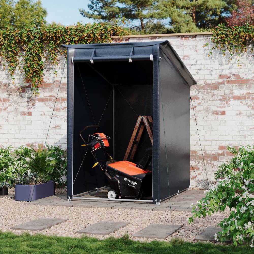 Breeins 4 X 6ft Outdoor Garden Storage Shelter With Roll-up Zipper Door