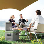 Car Refrigerator, Portable Compressor Car Fridge Freezer | Medium | Light Green