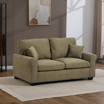 Lewiston Fabric Pull Out Sofabed | Sage Green