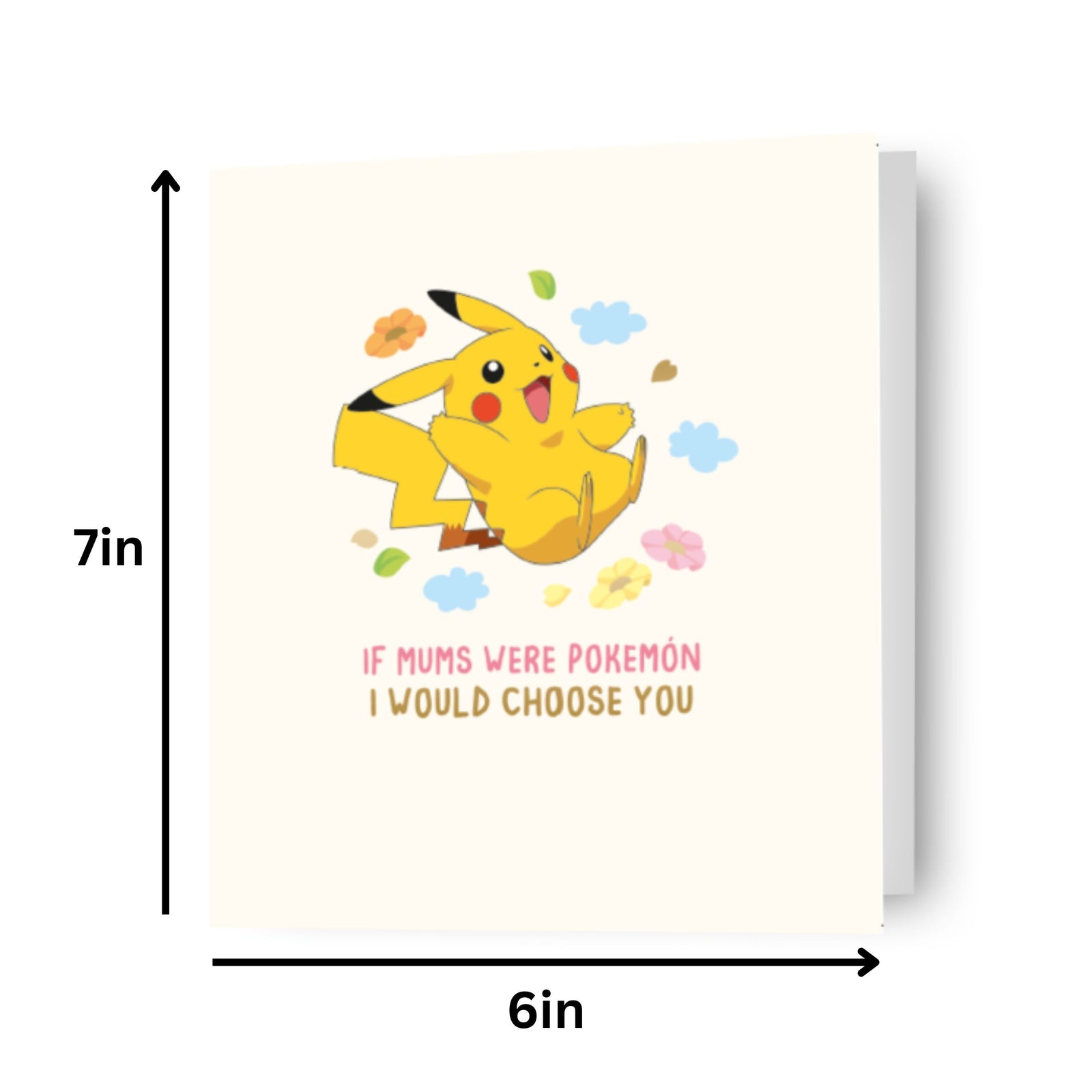 Pokemon I Would Choose You' Mother's Day Card Official Product