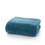 Snuggle Touch Microfibre Supersoft Fleece Throw | 140cm x 180cm | Dark Turquoise