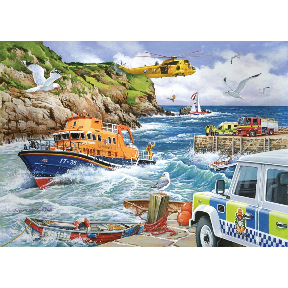 Rescue - 1000 Piece Jigsaw Puzzle For Adults