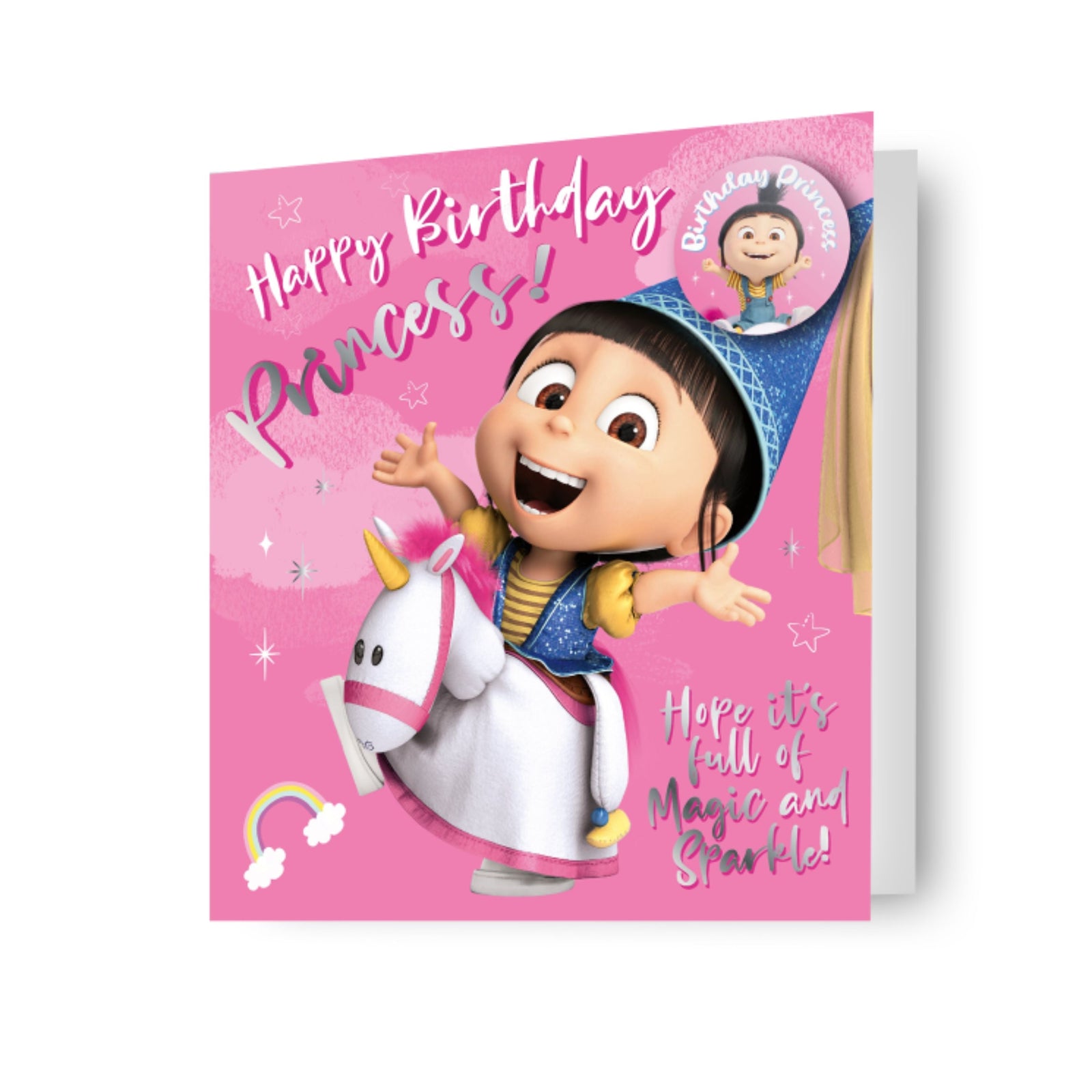 Princess Agnes Birthday Card Official Product