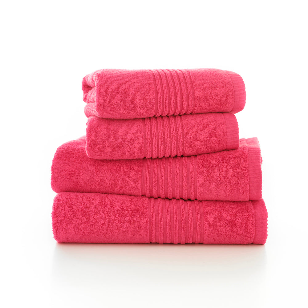 Quik Dri 100% Cotton Towels | Bath Sheet | Fuchsia
