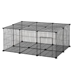 Diy Pet Playpen Cage 22 Piece W/door Bunny Chinchilla Hedgehog Guinea Pig