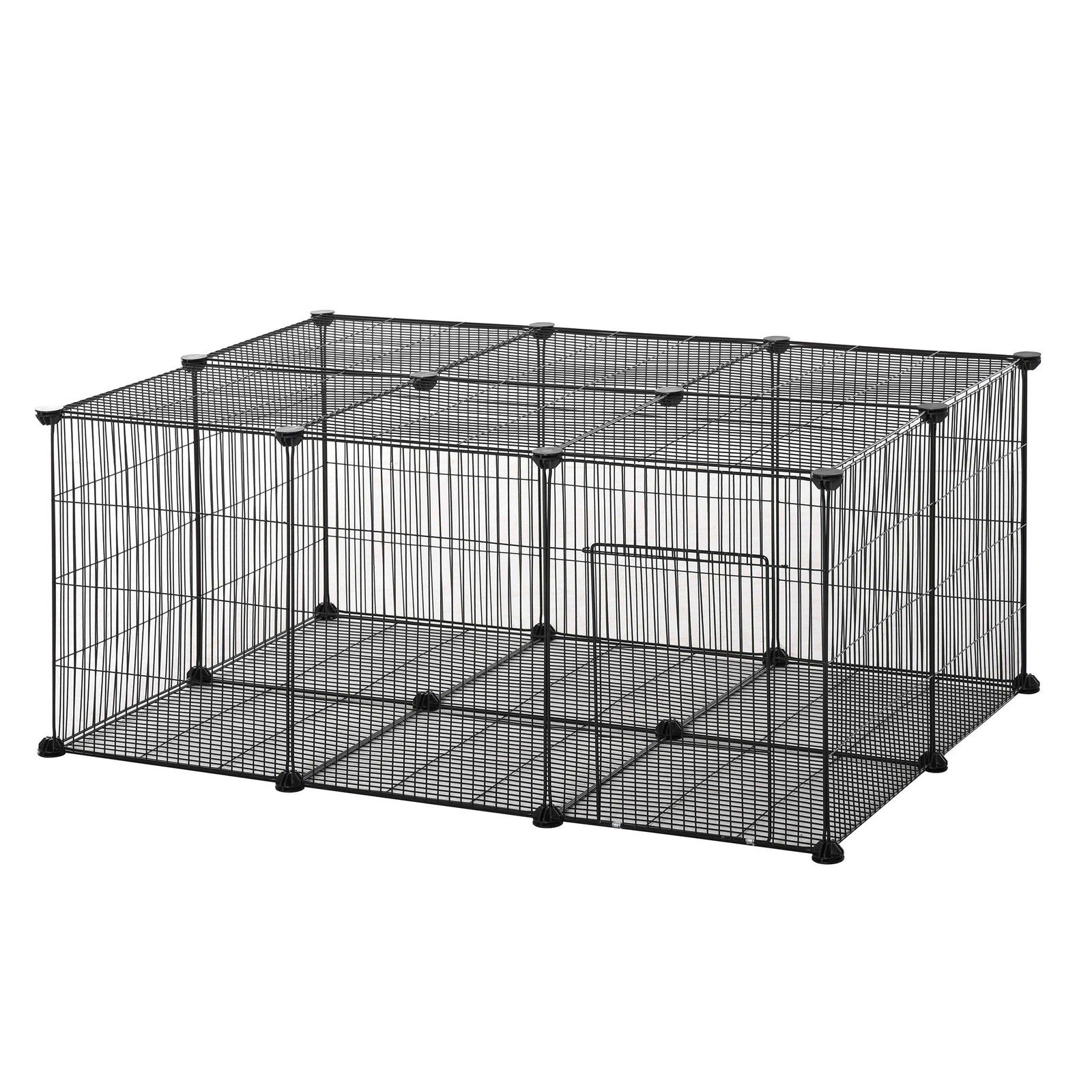 Diy Pet Playpen Cage 22 Piece W/door Bunny Chinchilla Hedgehog Guinea Pig
