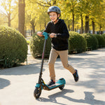 Electric Scooter, Lightweight E Scooter With Led Display | Green