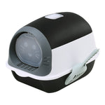 Detachable Fully Enclosed Cat Litter Box With Scoop