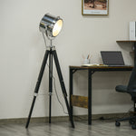 Industrial Style Adjustable Tripod Floor Lamp Searchlight