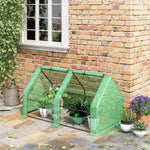 Mini Greenhouse Poly Tunnel Steeple | Green