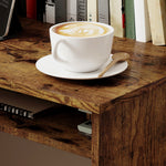 Computer Desk Writing Table Study Workstation Storage | Brown