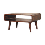 Solid Wood Open Chestnut Media Unit