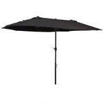 4.6m Double-sided Sun Umbrella W/ Base