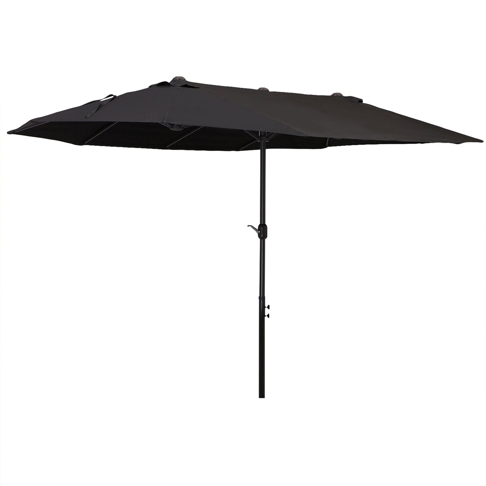4.6m Double-sided Sun Umbrella W/ Base