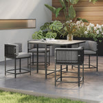 4 Seater Rattan Cube Garden Set With Cushions