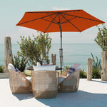 3m Cantilever Parasol W/ Waterproof Cover | Orange
