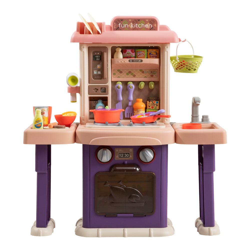 Kids Double-sided Kitchen And Washstand