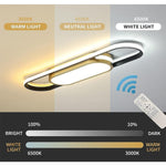 Bath Plus TB+ Modern Dimmable Led Flush Mount Ceiling Light