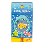 Shark Chasey (catch A Fish) Game - 8 Pcs Fishing Bath Toy