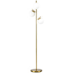 Modern Tree Floor Lamp With 3 Light Living Room Bedroom | One Size | Gold