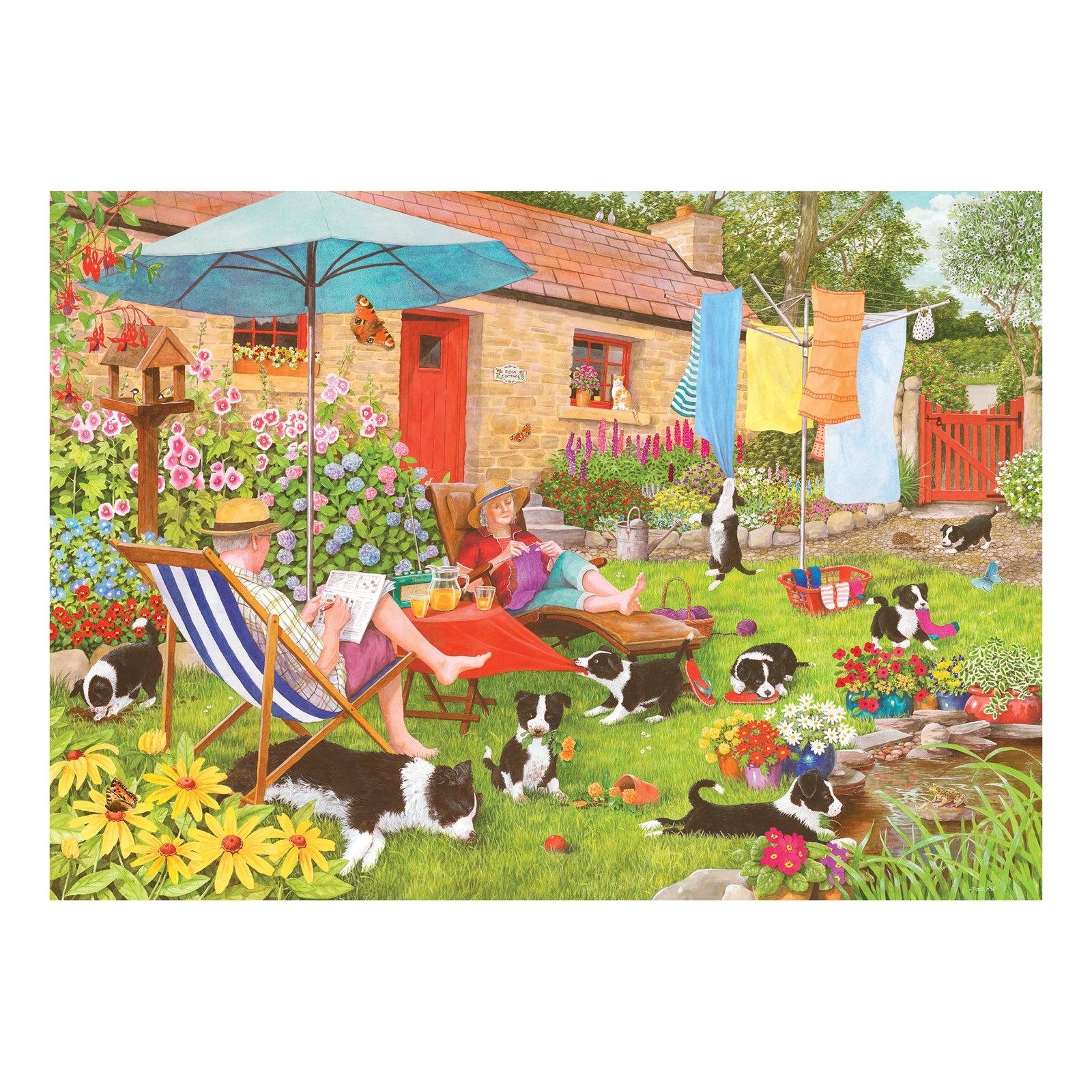 Rest & Relaxation Jigsaw - Big 500 Piece Jigsaw Puzzle For Adults, With Extra Large Pieces